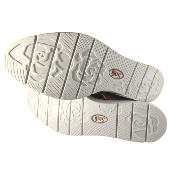 Söfft Tan Women's Size 8M Leather Perforated Oxford Style Shoes - Picture 8 of 9